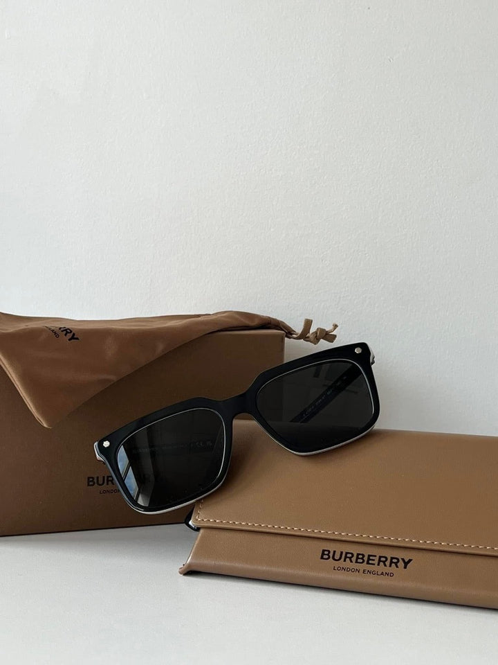 Burberry BE4337F Carnaby Black Sunglasses