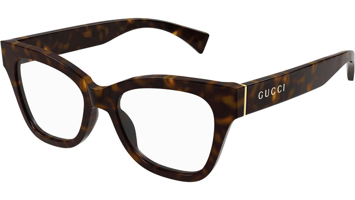 Gucci GG1133O Cat Eye Frames in Havana Brown