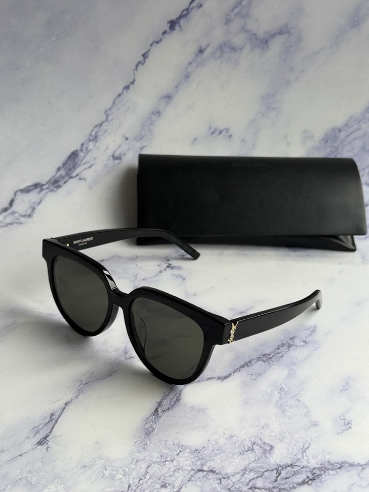 Gafas de sol Saint Laurent SL276 Mica Cat Eye en Mirror Havana