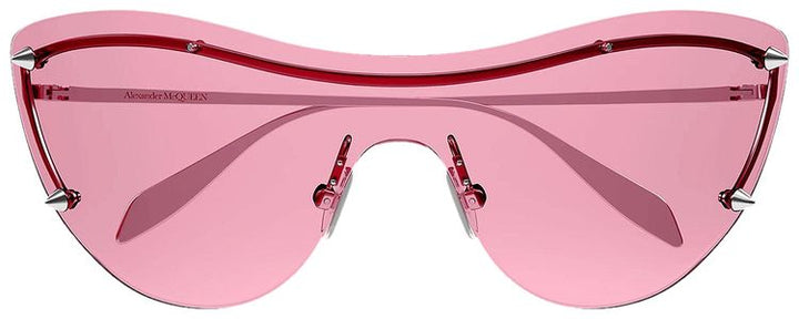 AM0413S Cat Eye Shield Sunglasses in Pink