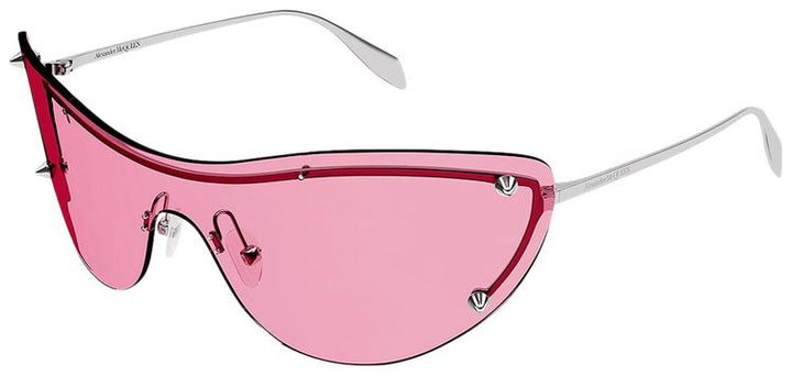 AM0413S Cat Eye Shield Sunglasses in Pink