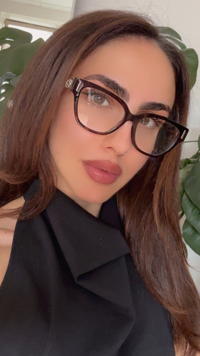 Monturas de anteojos negras Gucci GG1205O