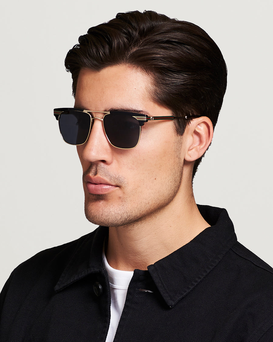 Gafas de sol de aviador doradas Gucci GG1288SA