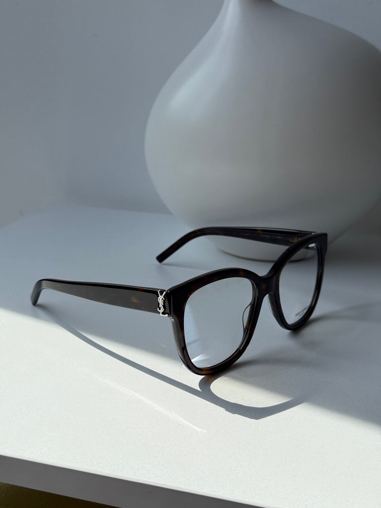 Monturas de anteojos Saint Laurent SLM97 en marrón