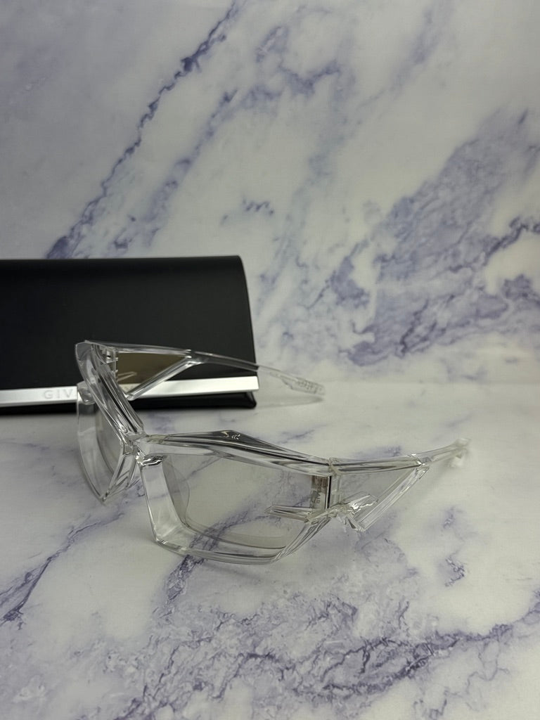Givenchy GV40049U Cut Mask Sunglasses in Clear