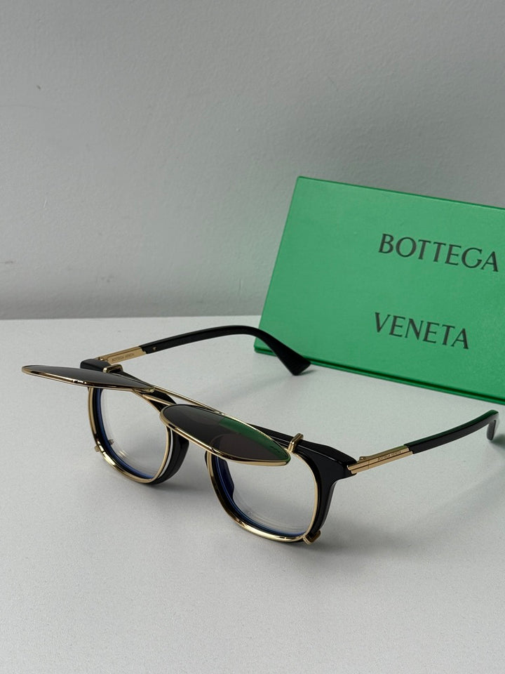 Bottega Veneta BV1429S Clip On Black Sunglasses