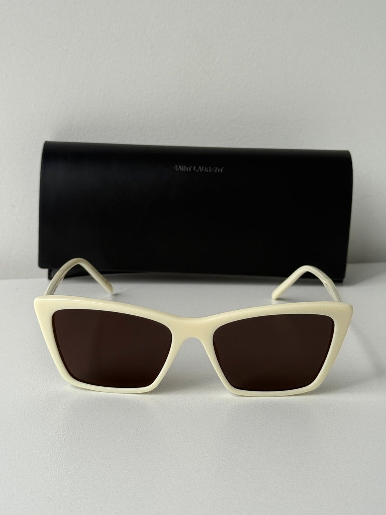 Saint Laurent SL276 Mica Gafas de sol tipo ojo de gato en negro