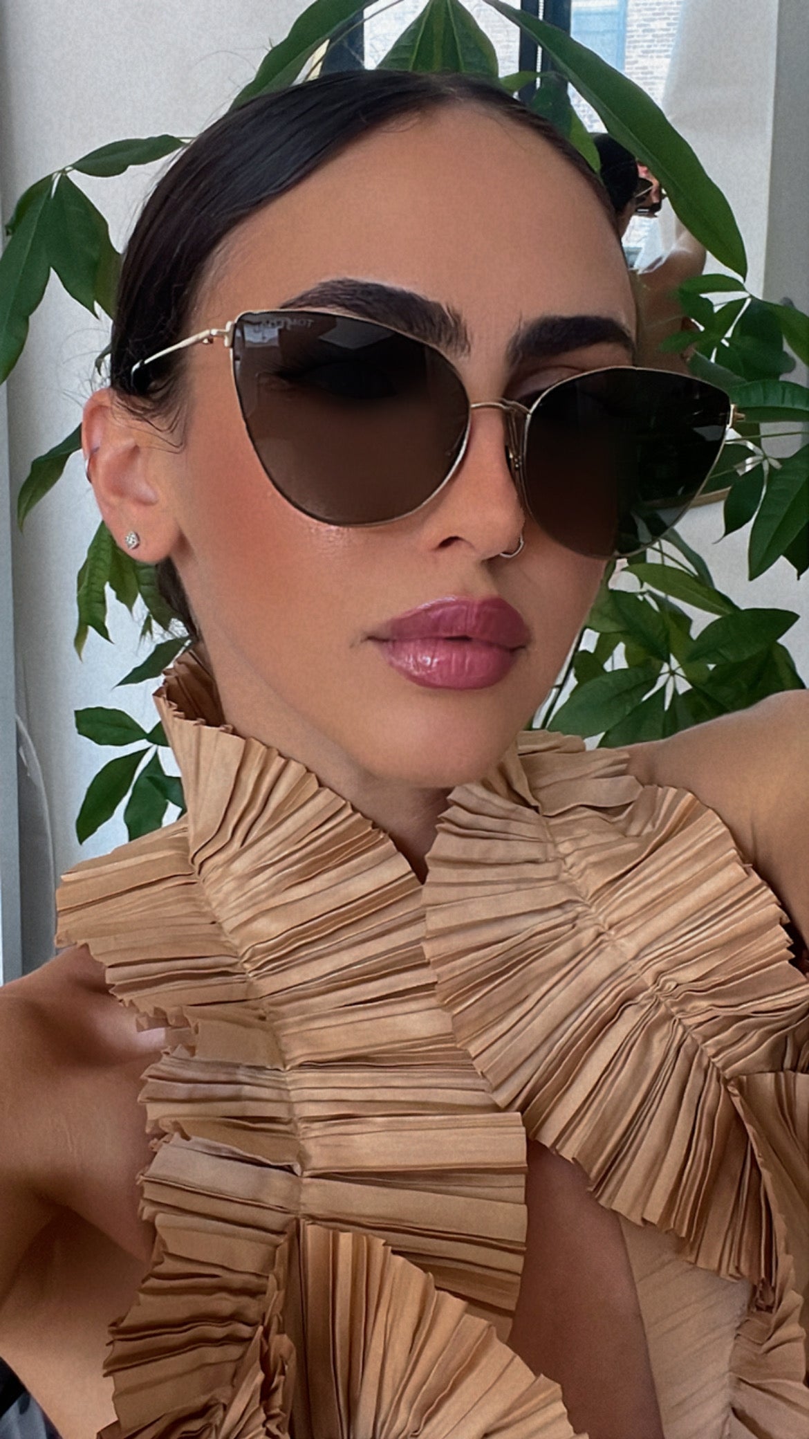 Cat eye sunglasses designer online