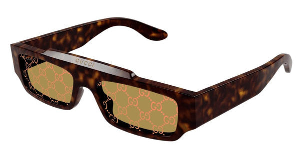 Gucci GG1592S Mirrored Sunglasses in Brown