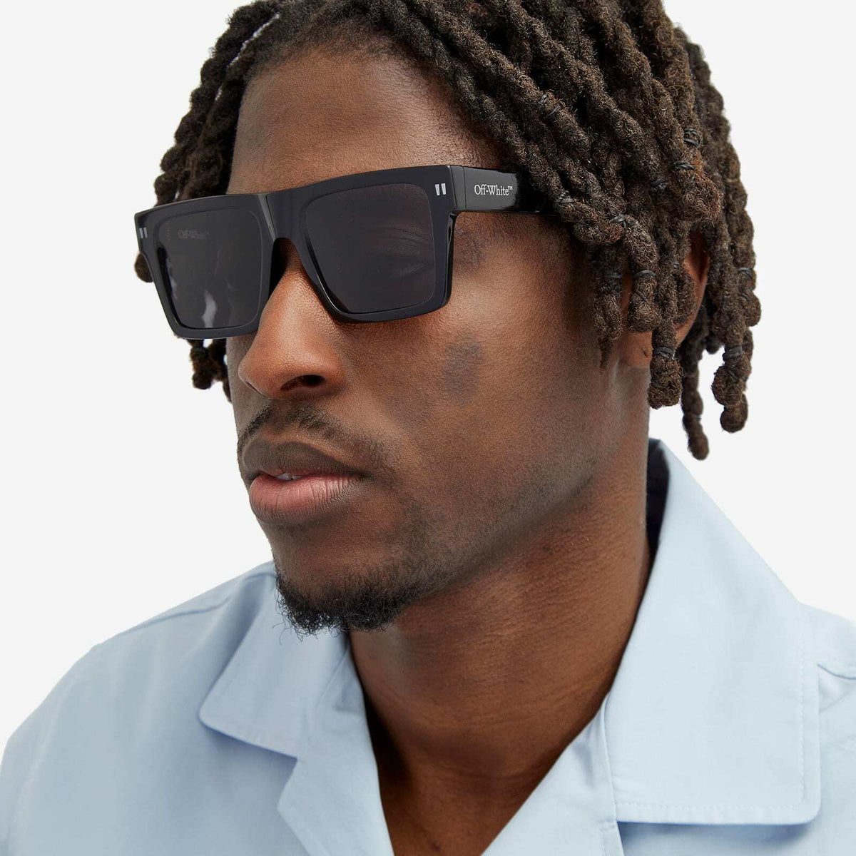 Off White Lawton Sunglasses in Black – Designer Daydream