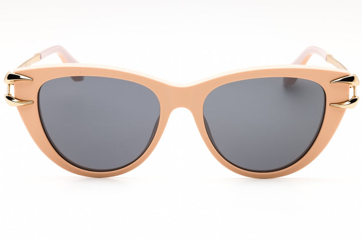 Gafas de sol ovaladas de pierna baja en negro Gucci GG1235S