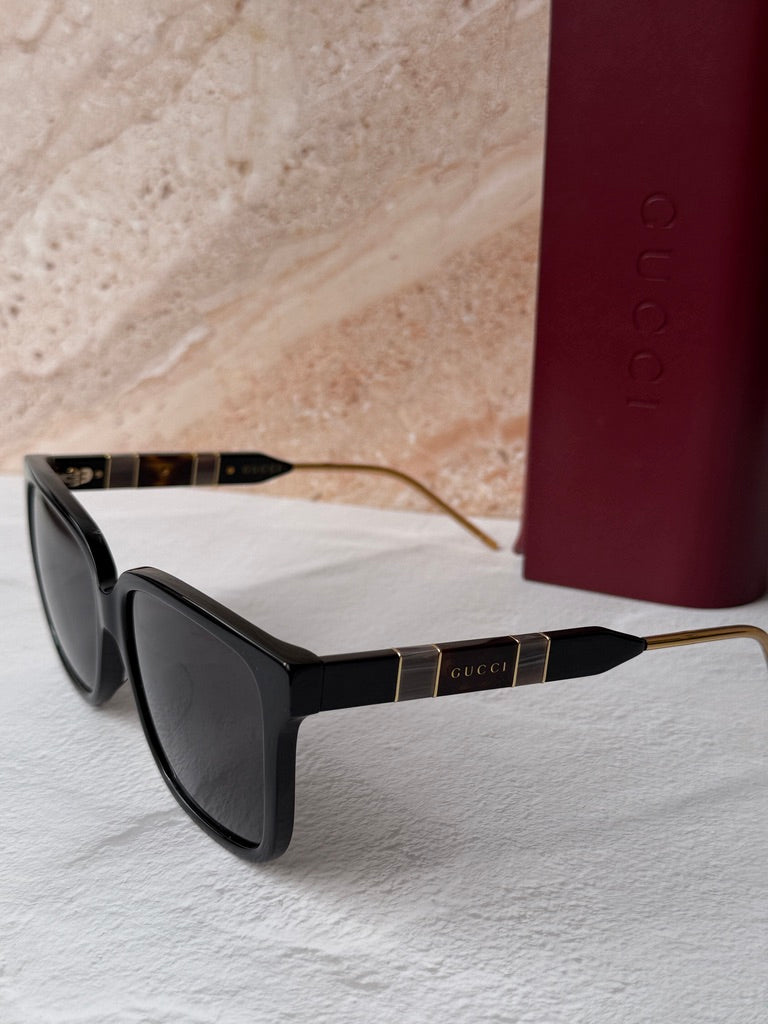 Gafas de sol de aviador doradas Gucci GG1288SA