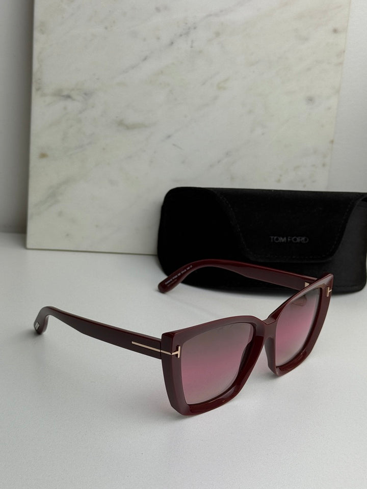 Tom Ford Scarlet FT0920 Sunglasses in Burgundy