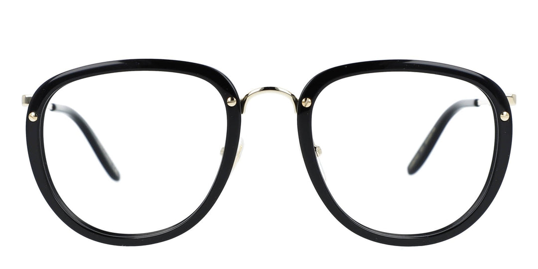 Gucci GG0675O Round Metal Eyeglasses Frames in Black