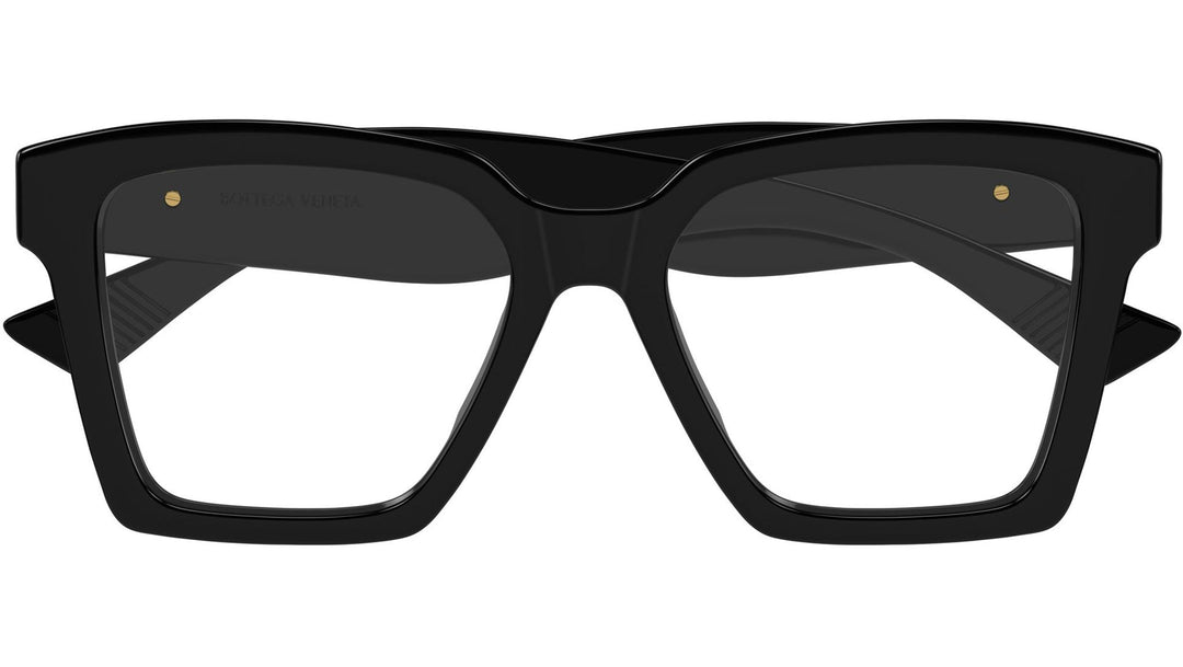 Bottega Veneta BV1458O Black Square Thick Rim Frames