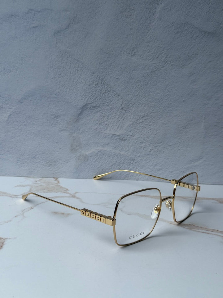 Gucci GG1434O Gold Square Frames