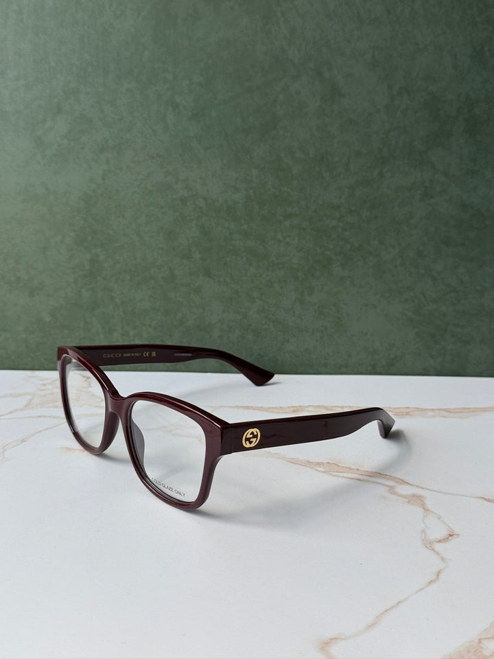 Marcos cuadrados Gucci GG1340O en marrón 