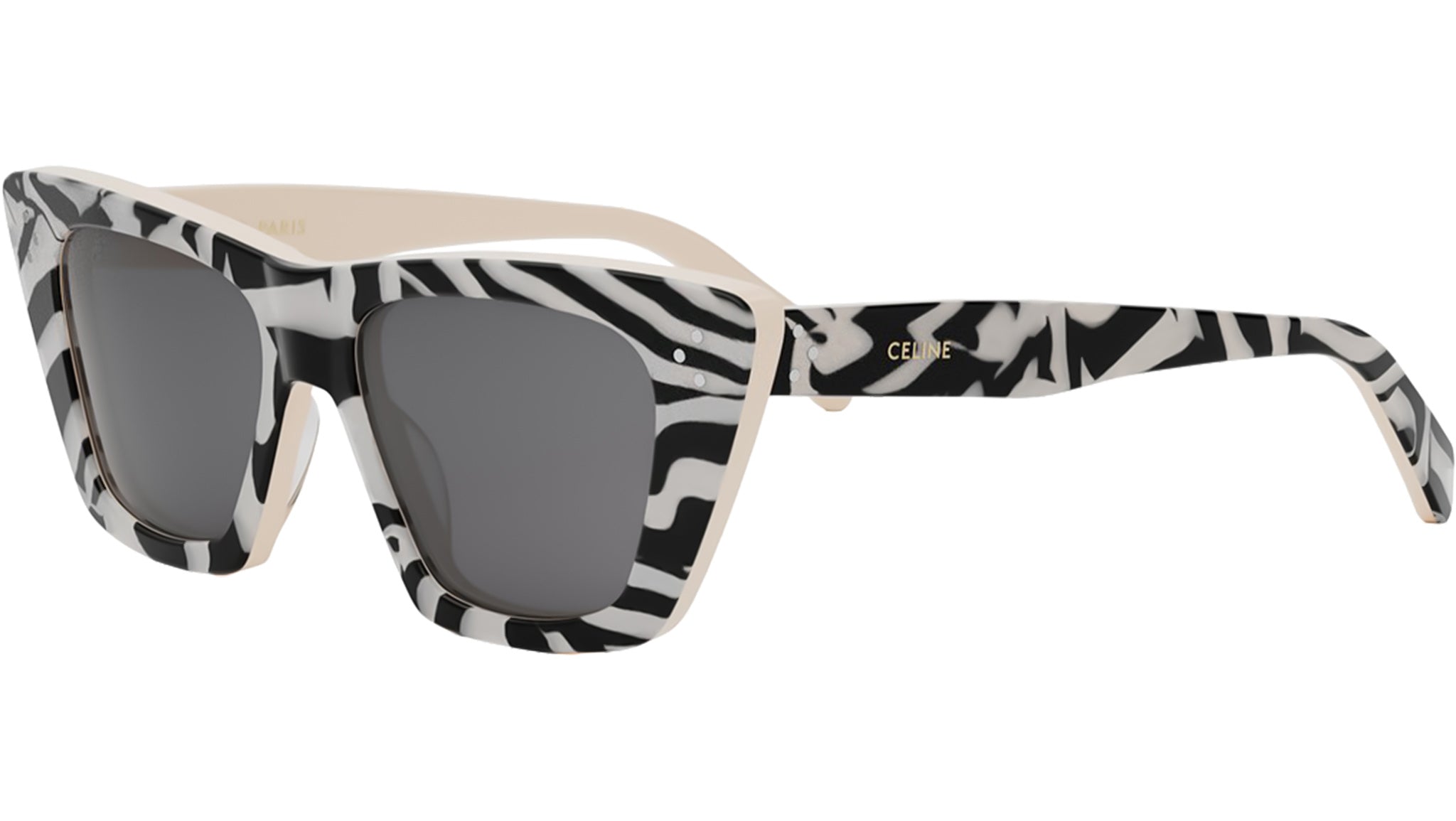 Celine CL40187I 3 Dots Zebra Cat Eye Sunglasses – Designer Daydream