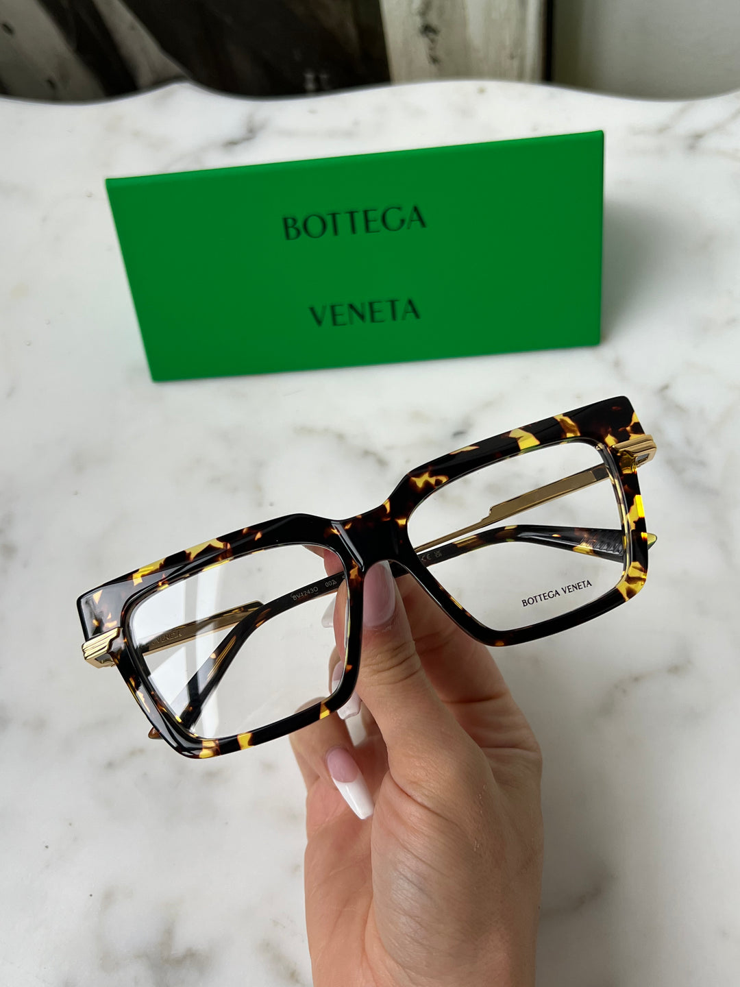 Bottega Veneta BV1243O Brown Frames