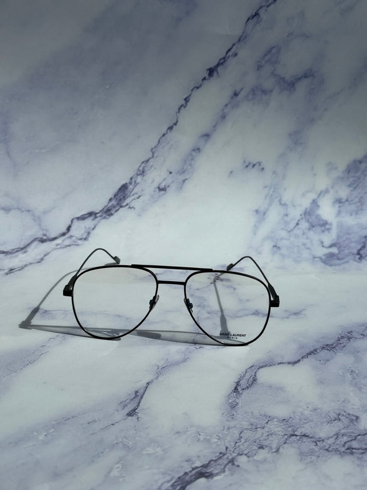 Saint Laurent Classic 11 gafas de sol de aviador doradas