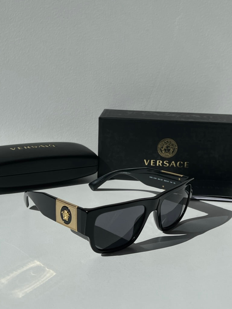 Versace VE4406 Unisex Sunglasses in Black