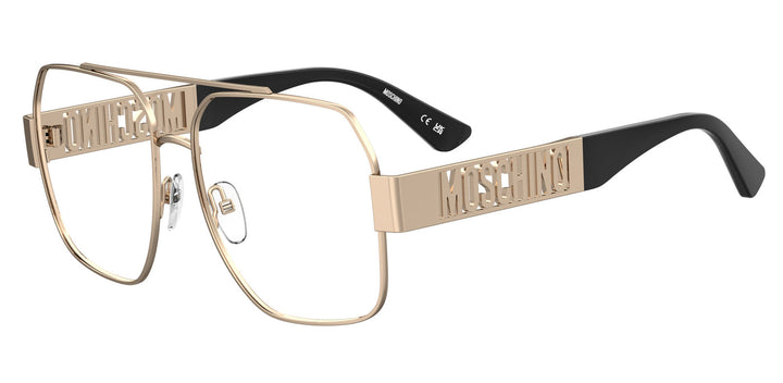 Moschino MOS006/S Gafas de sol estilo ojo de gato con tachuelas rojas