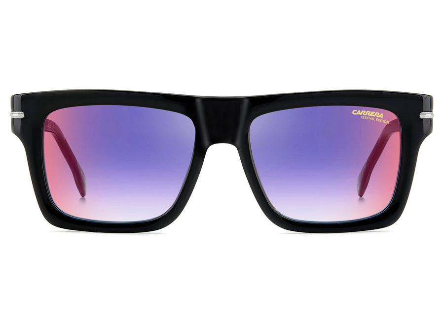 Gafas de Sol Carrera 1001/S Aviator en Polarizado Negro Rojo