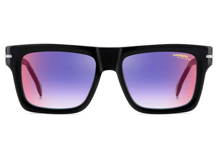 Gafas de Sol Carrera 1001/S Aviator en Polarizado Negro Rojo