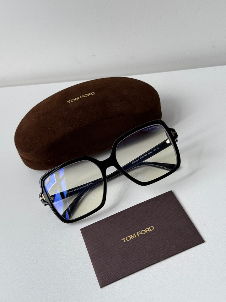 Tom Ford FT6063-B Black Square Bluelight Frames