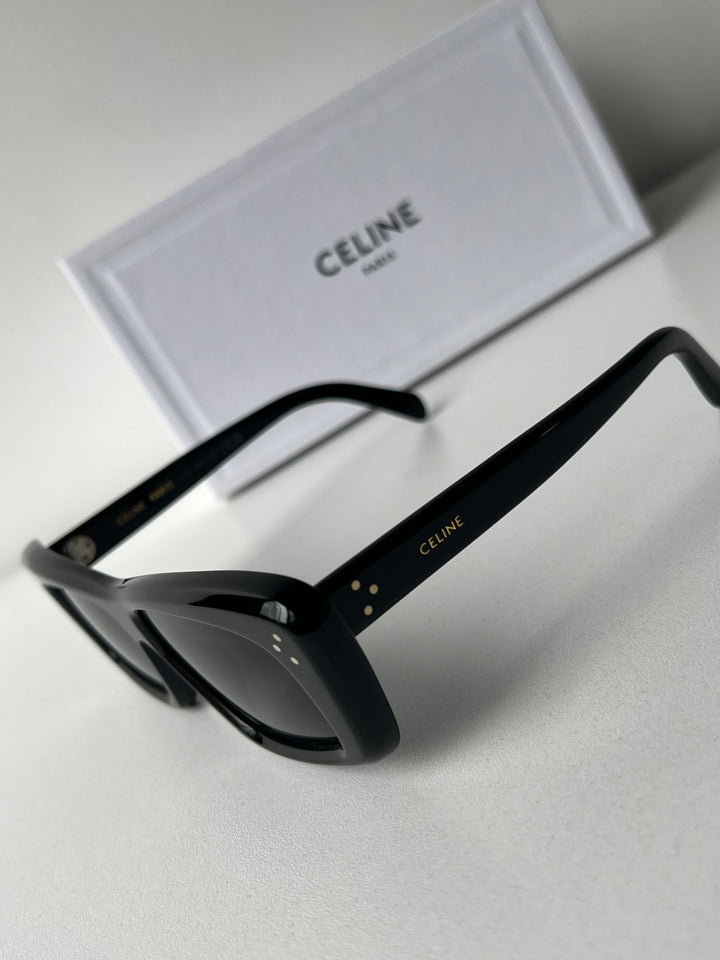 Celine CL40236I gafas de sol negras estilo ojo de gato