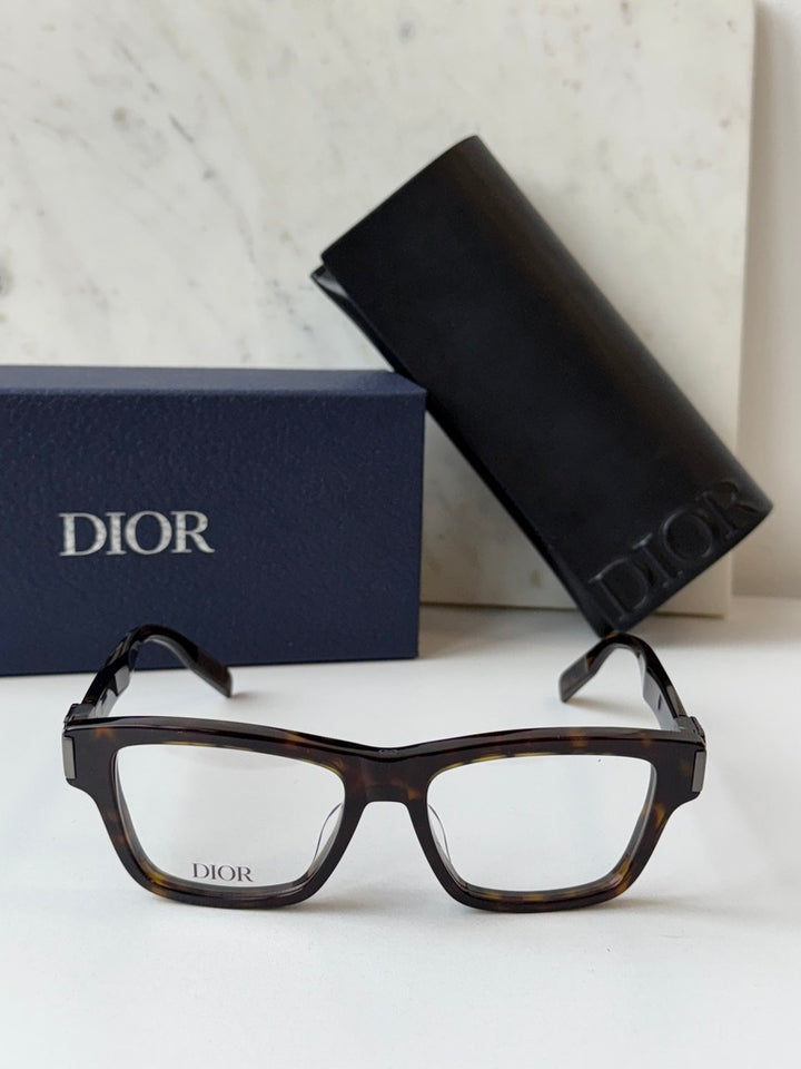 Dior IconO S1F Eyeglasses Frames in Havana Brown