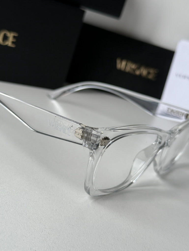 Versace VE3363U Eyeglass Frames in Clear Transparent