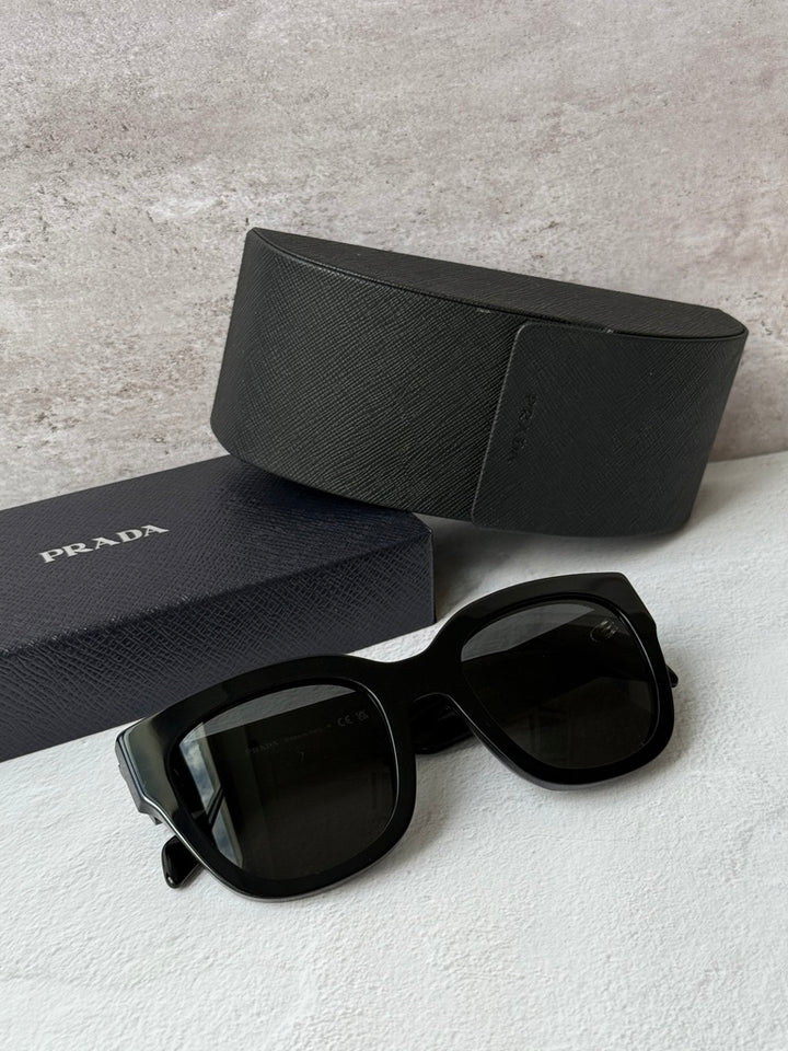 Prada PR C04S Butterfly Sunglasses in Black