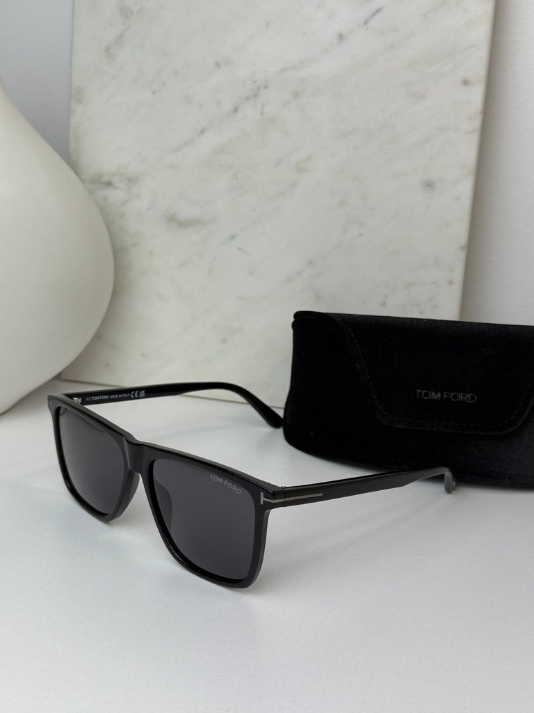 Tom Ford Fletcher FT0832-N Black Unisex Sunglasses