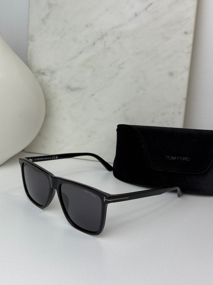Tom Ford Fletcher FT0832-N Black Unisex Sunglasses