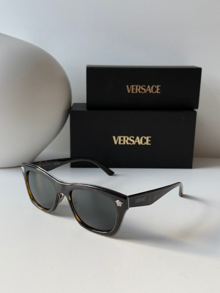 Versace VE2272 Havana Brown Wayfarer Sunglasses