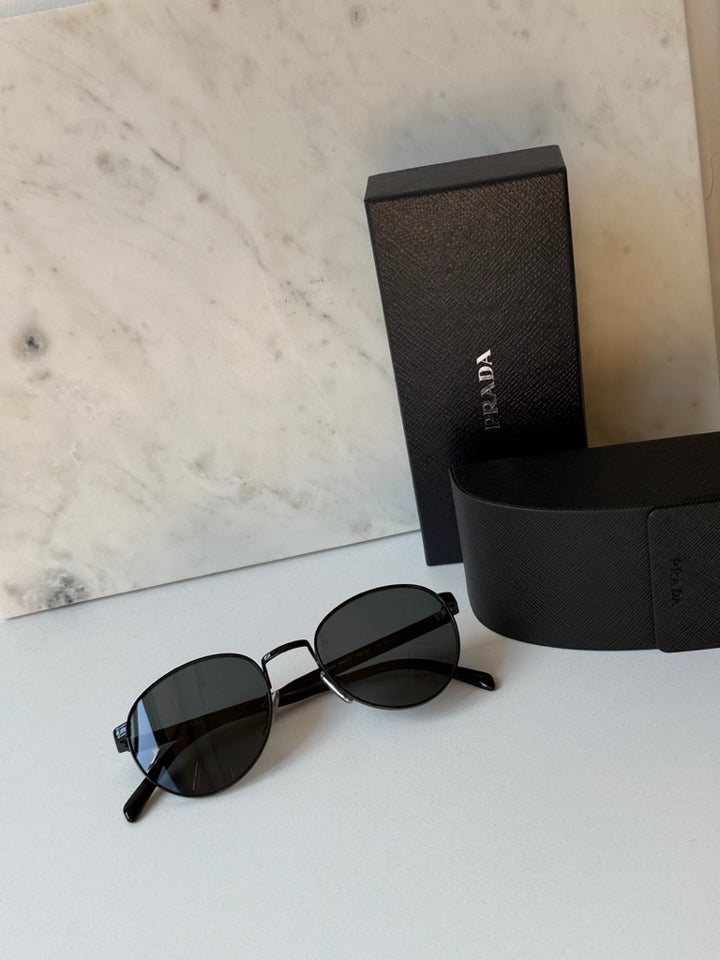 Prada PR B51S Sunglasses in Black Polarized