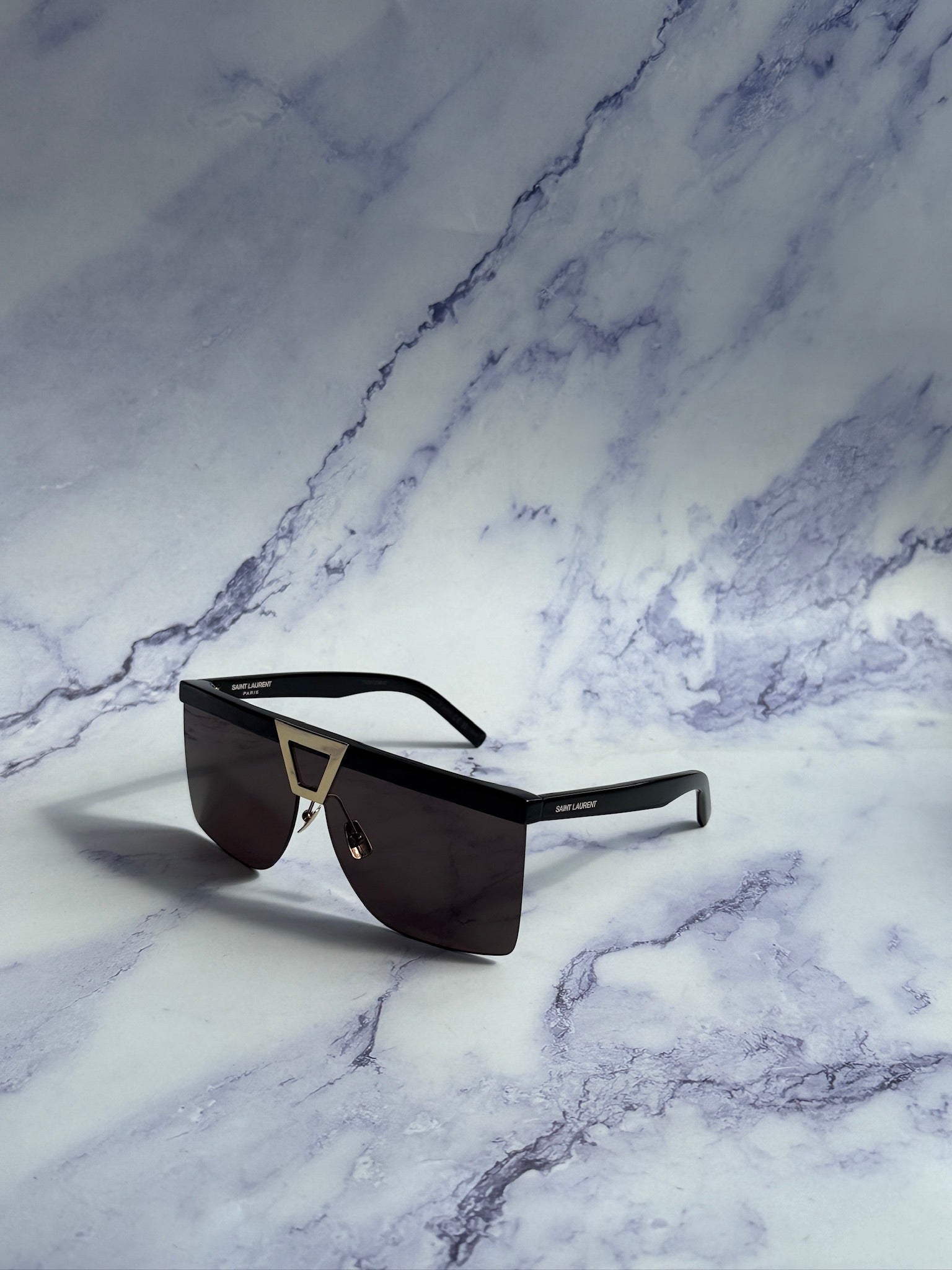 Saint Laurent SL537 Palace Sunglasses in Black – Designer Daydream