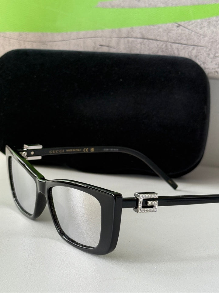 Gafas de sol negras con mariposa y logo Marmont de Gucci GG0765SA