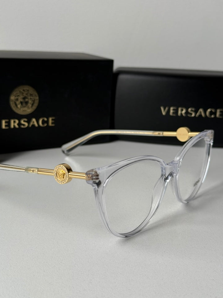 Versace VE3298B Clear Cat Eye Frames