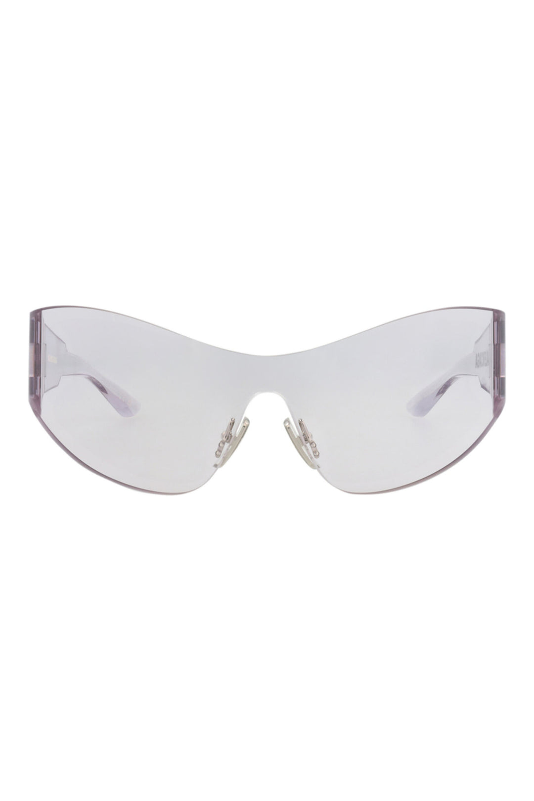 Balenciaga BB0257S Mask Sunglasses in Transparent