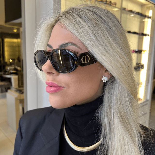 Dior Bobby R2U Sunglasses in Havana Brown