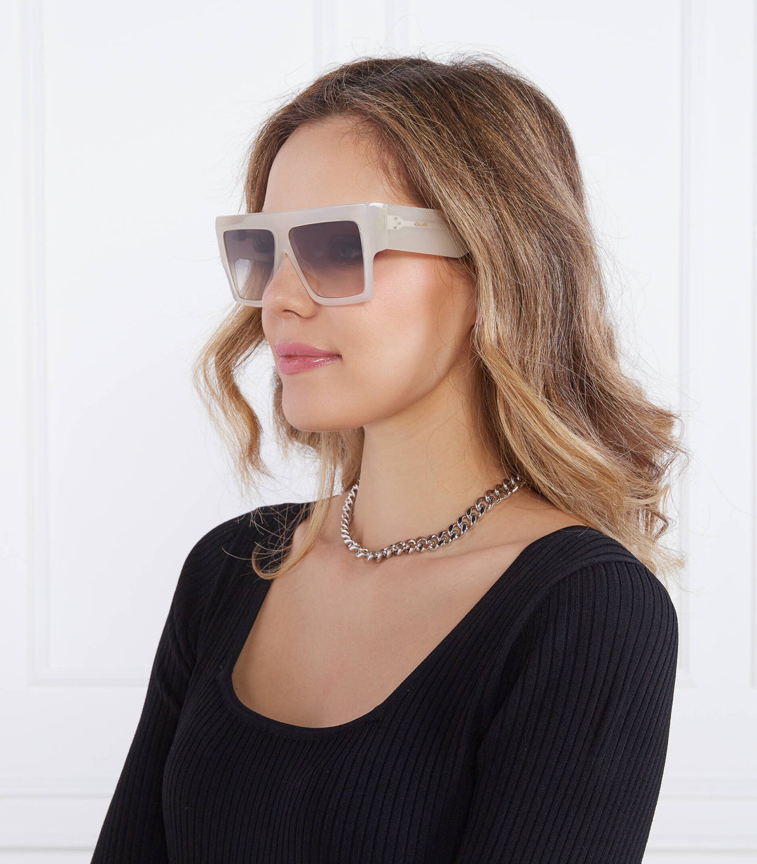 Uddybe Afstå sommer Celine CL40092I Ivory Flat Top Sunglasses – Designer Daydream