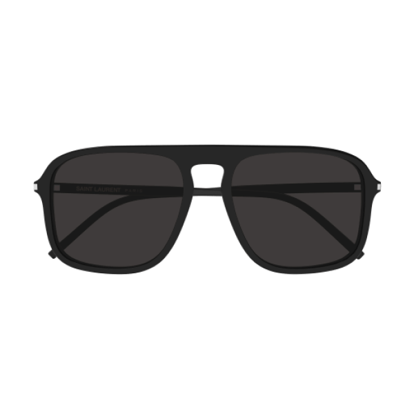 Saint Laurent SL590 Aviator Sunglasses in Black