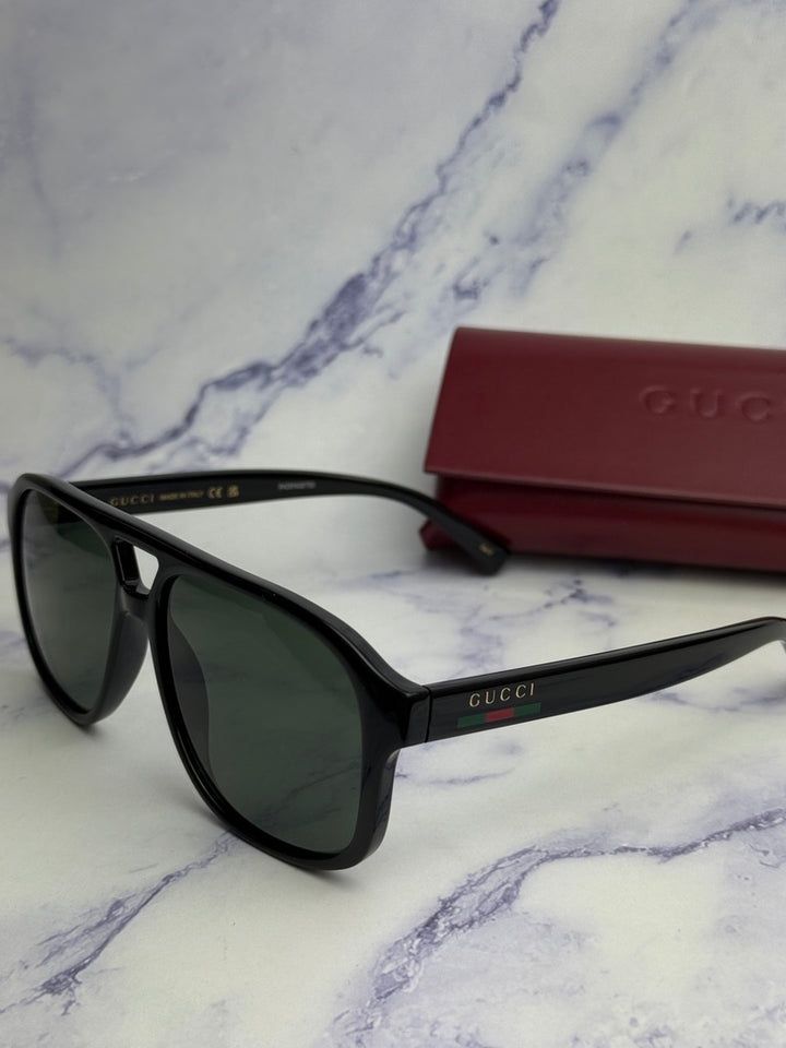 Gucci GG1856S Black Aviator Sunglasses