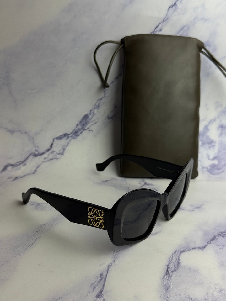 Loewe LW40128I Anagram Sunglasses in Black