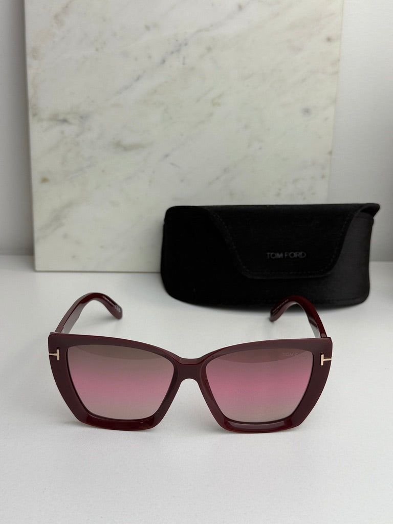 Tom Ford Scarlet FT0920 Sunglasses in Burgundy
