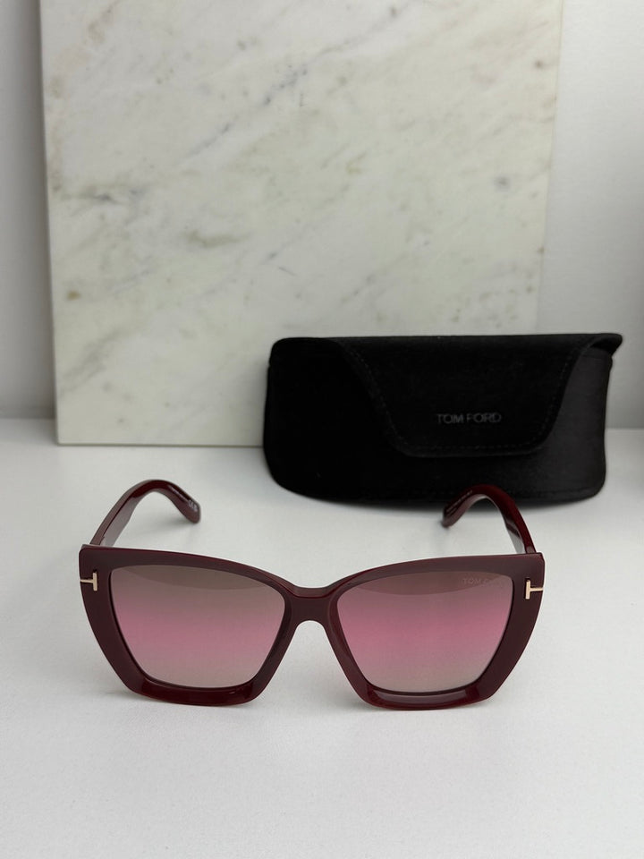 Tom Ford Scarlet FT0920 Sunglasses in Burgundy