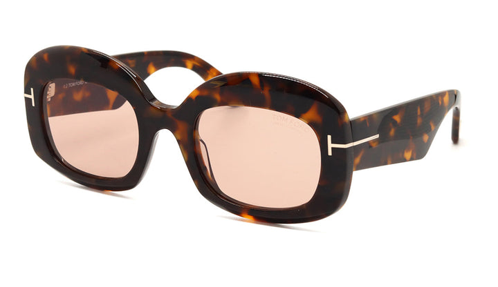 Tom Ford Carmen FT1219 Sunglasses in Havana Red