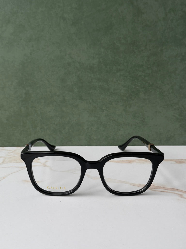 Monturas unisex Gucci GG1429O en negro 